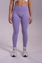 high rise leggings ~ lilac