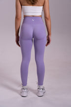 high rise leggings ~ lilac
