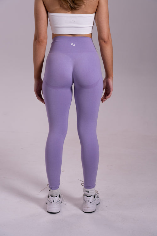 high rise leggings ~ lilac