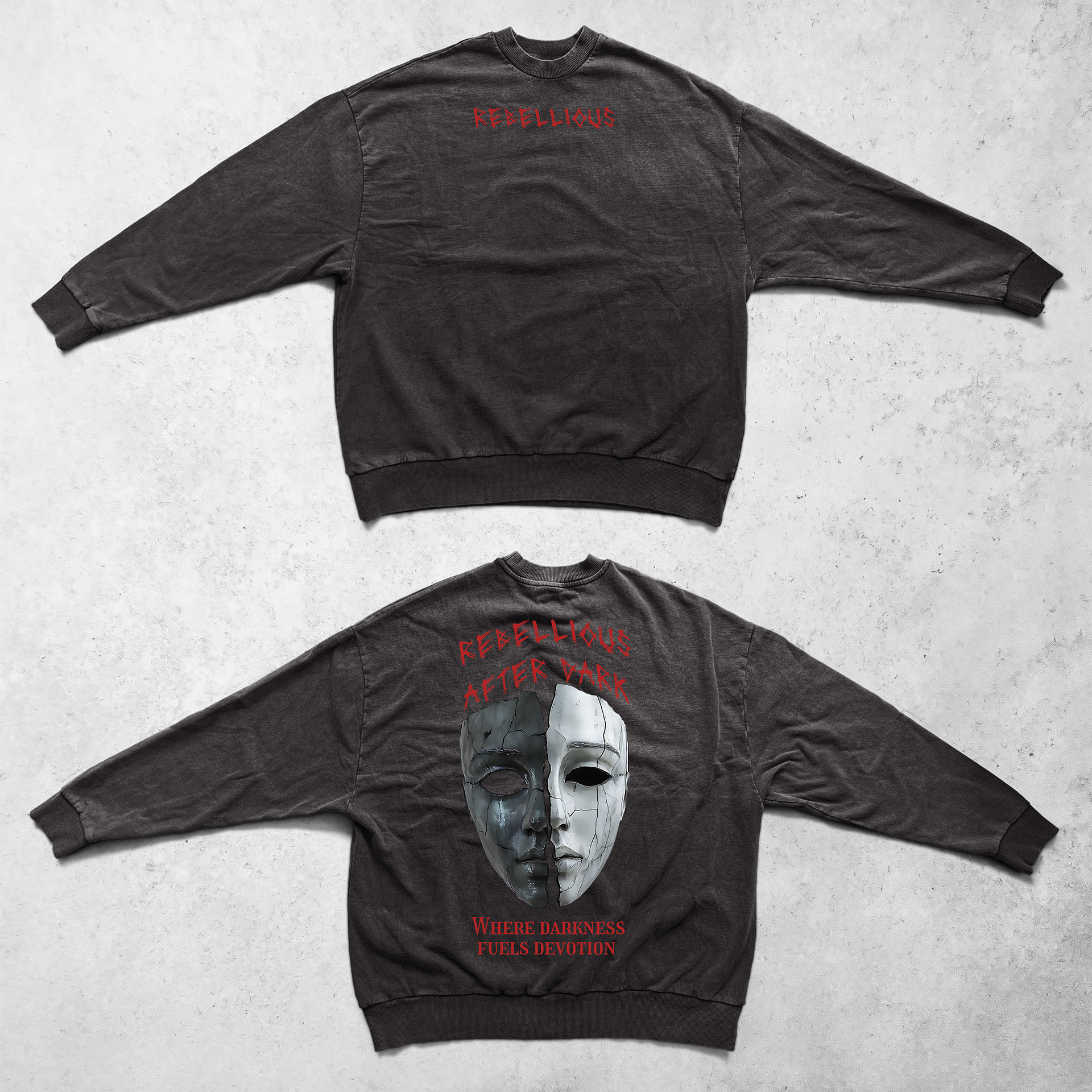 Limited Edition |Rebellious After Dark Crewneck Vol.III