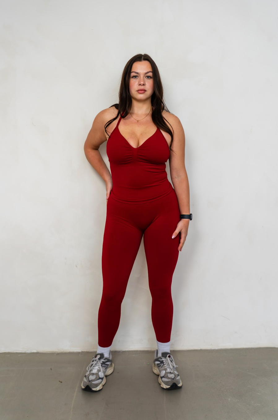 Sweet Scarlet Halter Top