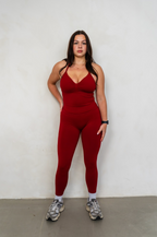 Sweet Scarlet Halter Top