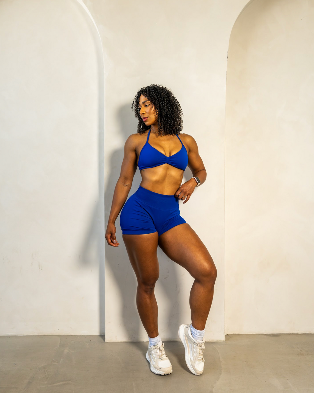 Cobalt Crush Sports Bra