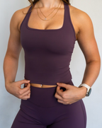 Sugar Plum Racer Back Top