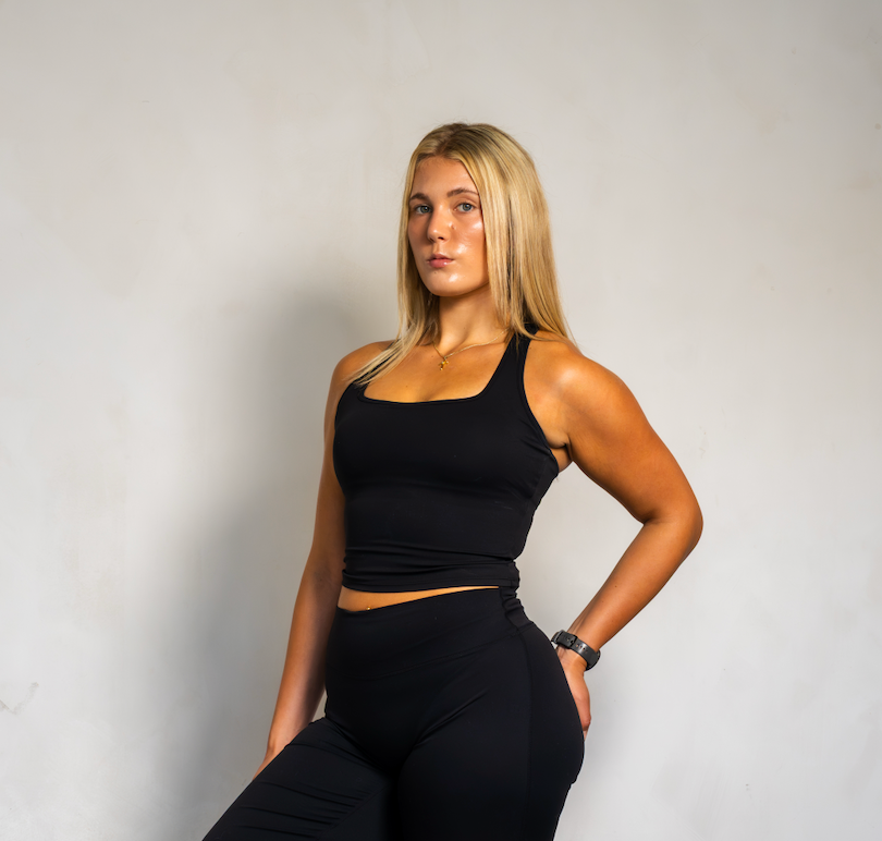 Onyx Obsession Racer Back Top